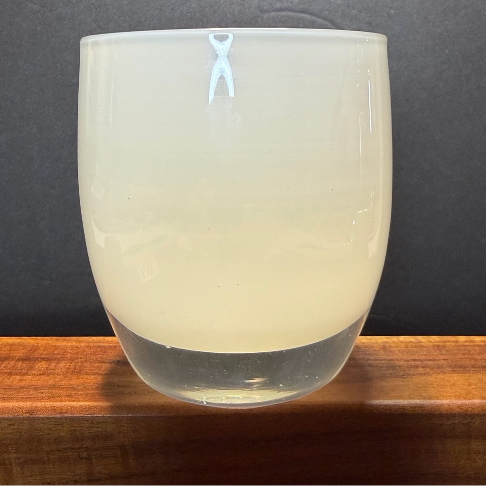 Glassybaby Given To Fly Candle Votive Triskelion Model #1970 Sticker No Box